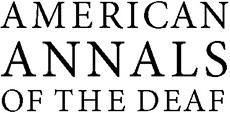 American Annals of the Deaf logo
